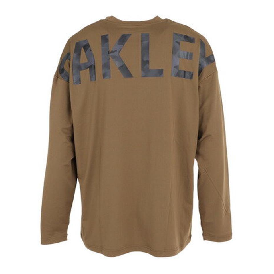 【20%OFFクーポン対象！9/7まで】オークリー（OAKLEY）（メンズ）長袖Tシャツ Enhance Qd Bold Evo 2.7 FOA405826-87E