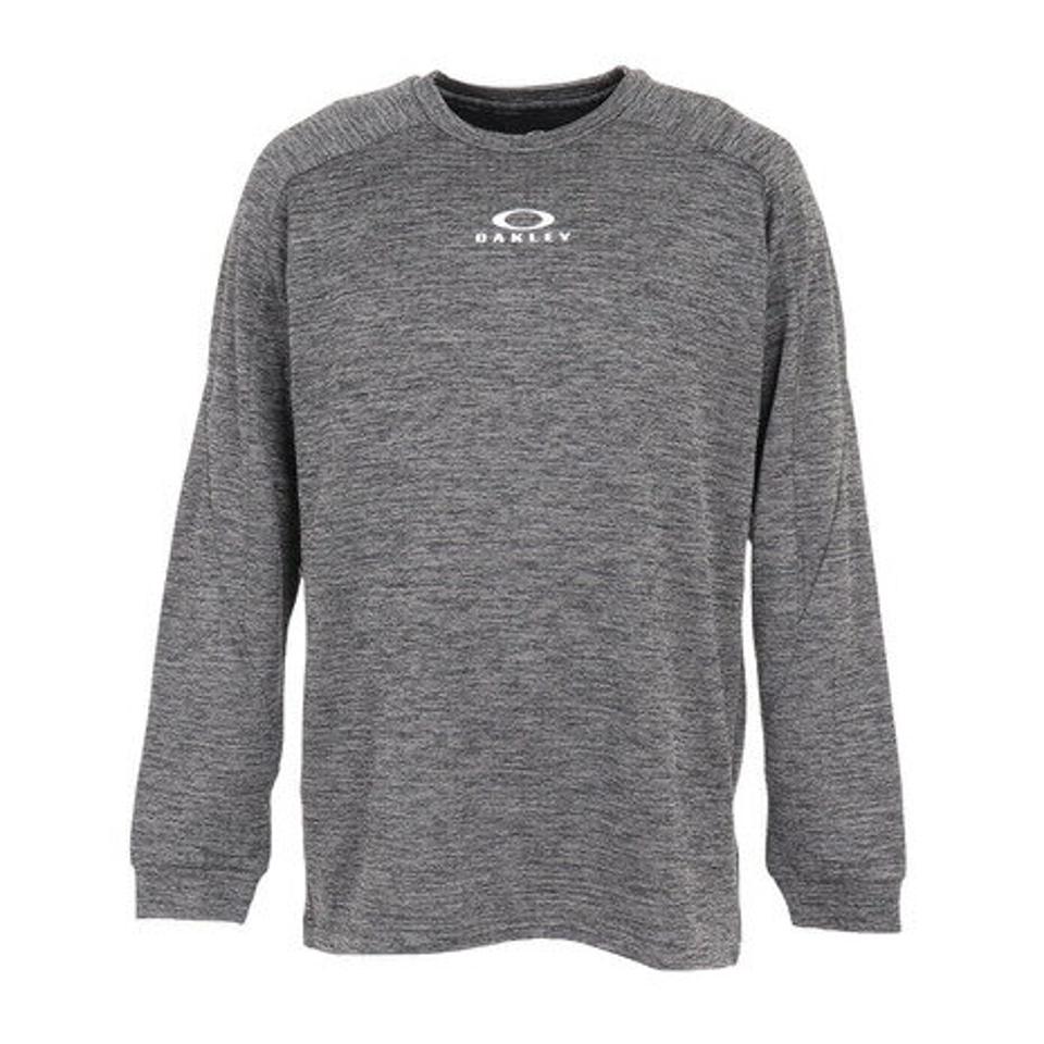オークリー（OAKLEY）（メンズ）長袖Tシャツ メンズ Enhance Grid Crew 3.7 FOA405782-29A