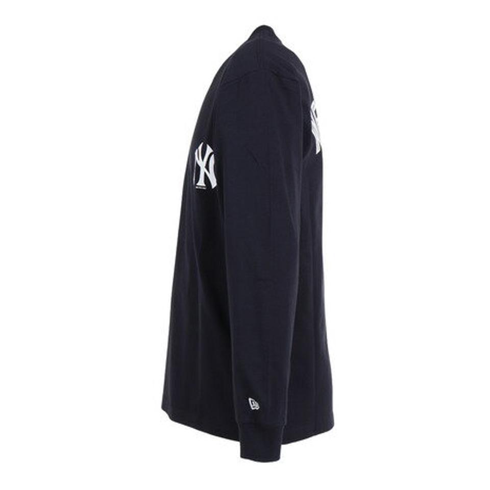 【20%OFFクーポン対象！9/7まで】ニューエラ（NEW ERA）（メンズ、レディース）長袖Tシャツ メンズ MLB Apparel ニューヨーク・ヤンキース NVY 13755420