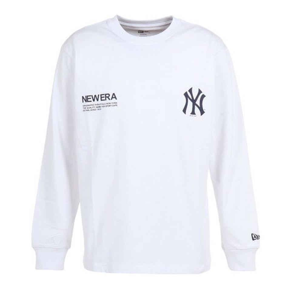 ニューエラ（NEW ERA）（メンズ、レディース）長袖Tシャツ メンズ MLB Apparel ニューヨーク・ヤンキース 13755419 13755420