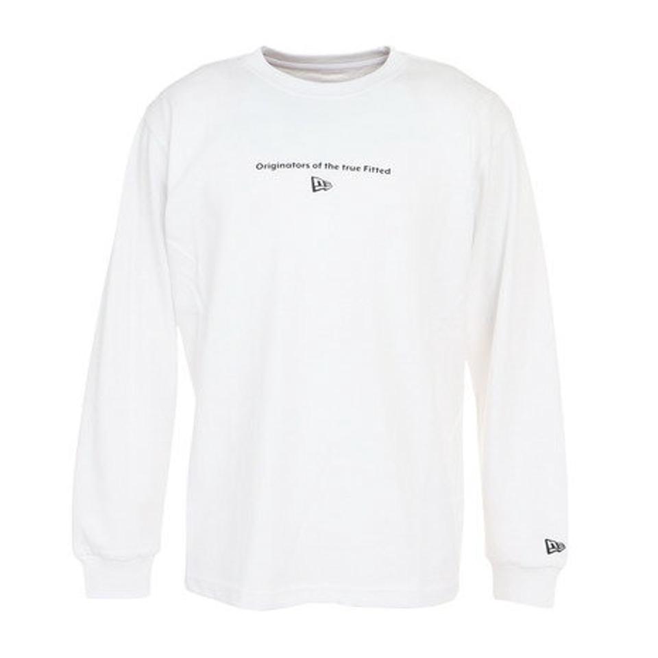 【20%OFFクーポン対象！9/7まで】ニューエラ（NEW ERA）（メンズ）長袖プリントTシャツ メンズ CIRCLE OOTTF WH 13755409