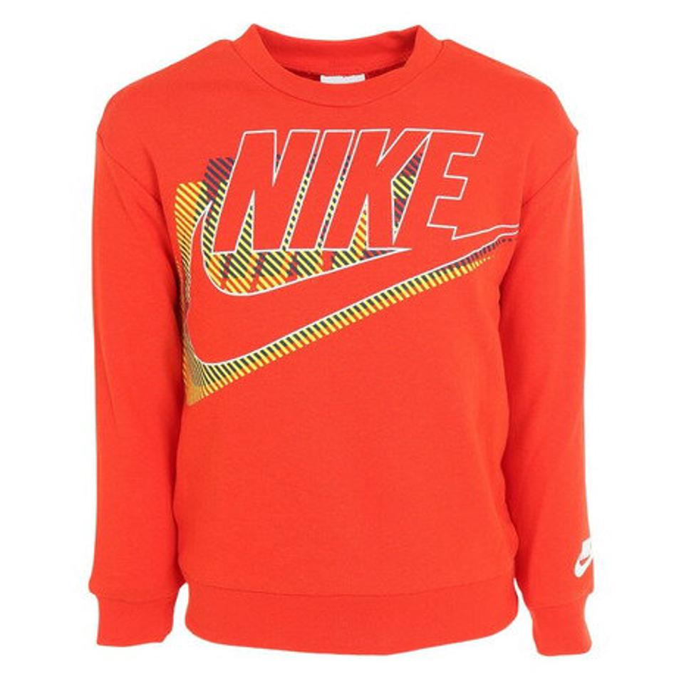 ナイキ（NIKE）（キッズ）長袖Tシャツ キッズ ACTIVE JOY FT CREW 76K464-R7O ※要サイズ確認
