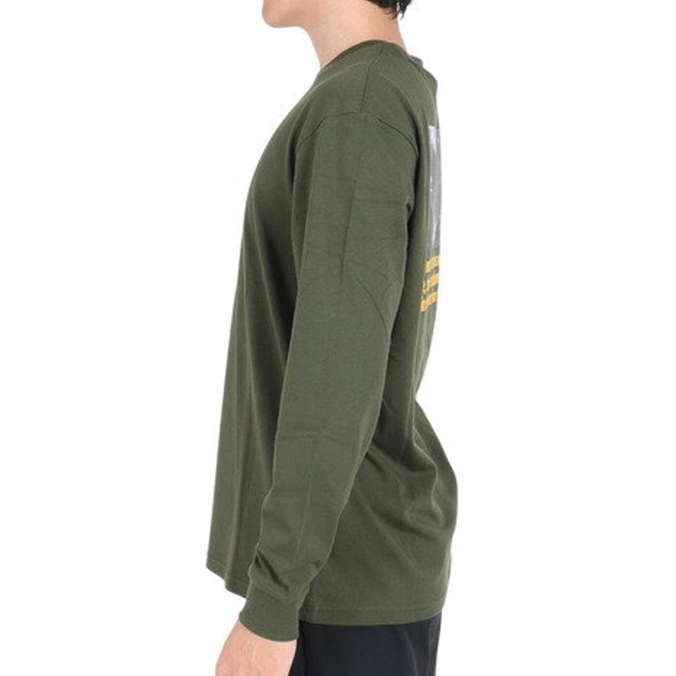 プーマ（PUMA）（メンズ）STYLE TECH 長袖 グラフィックTシャツ 679541 31 OLV
