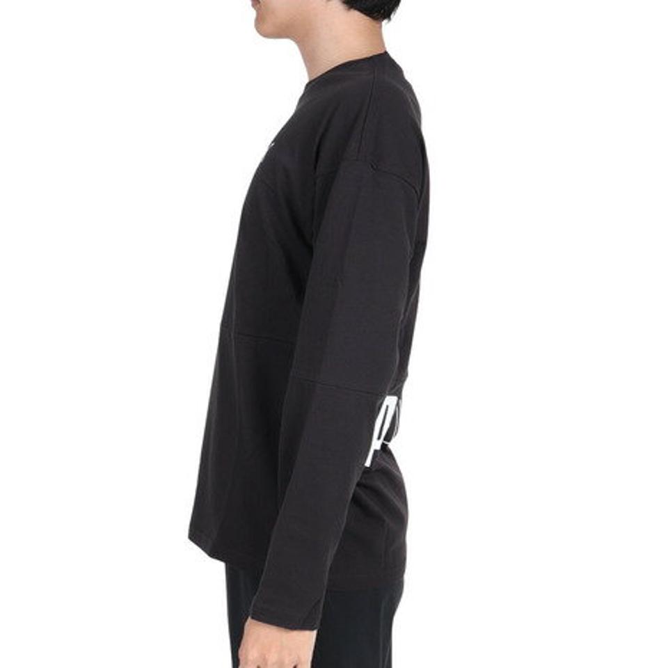 プーマ（PUMA）（メンズ）長袖Tシャツ メンズ PUMA POWER カラーブロック 677682 56 BLK