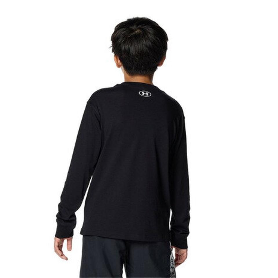 アンダーアーマー（UNDER ARMOUR）（キッズ）長袖Tシャツ キッズ スーパー ビッグロゴ 1381168