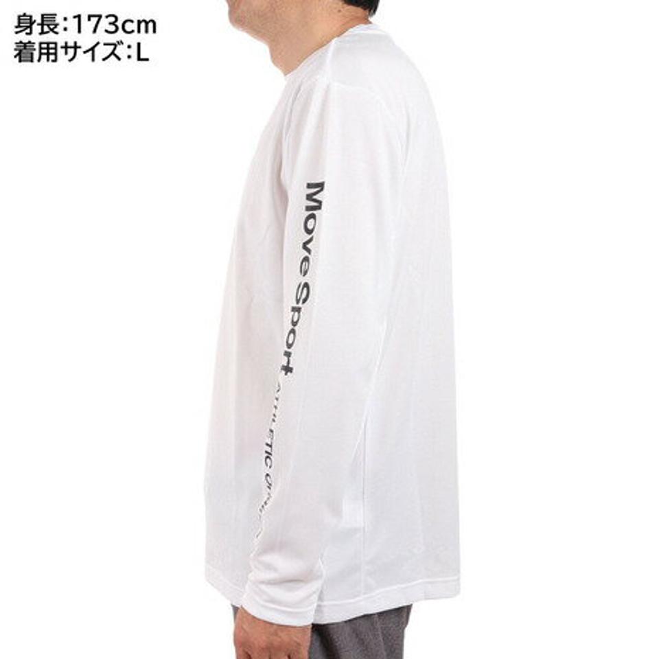 デサント（DESCENTE）（メンズ）長袖Tシャツ メンズ DRYMESH DMMUJB51 WH