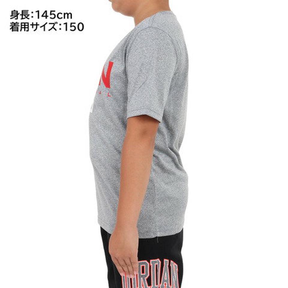 ジョーダン（JORDAN）（キッズ）バスケ 日本代表 Tシャツ ジュニア 半袖 JPN 2023 W杯 YGB7NBA3-GREY