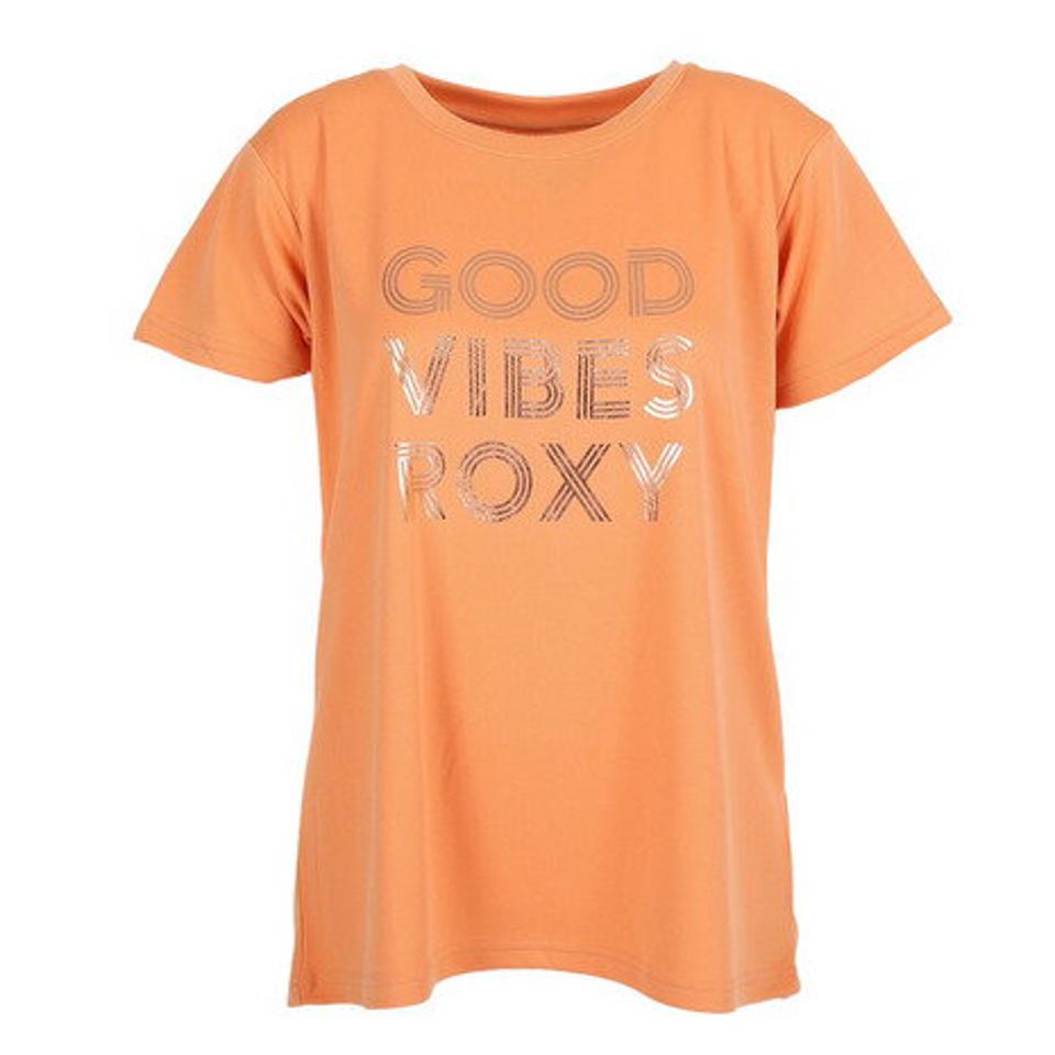 ロキシー（ROXY）（レディース）水陸両用 速乾 UVカット Tシャツ ALL WE KNOW 23SPRST231536ORG