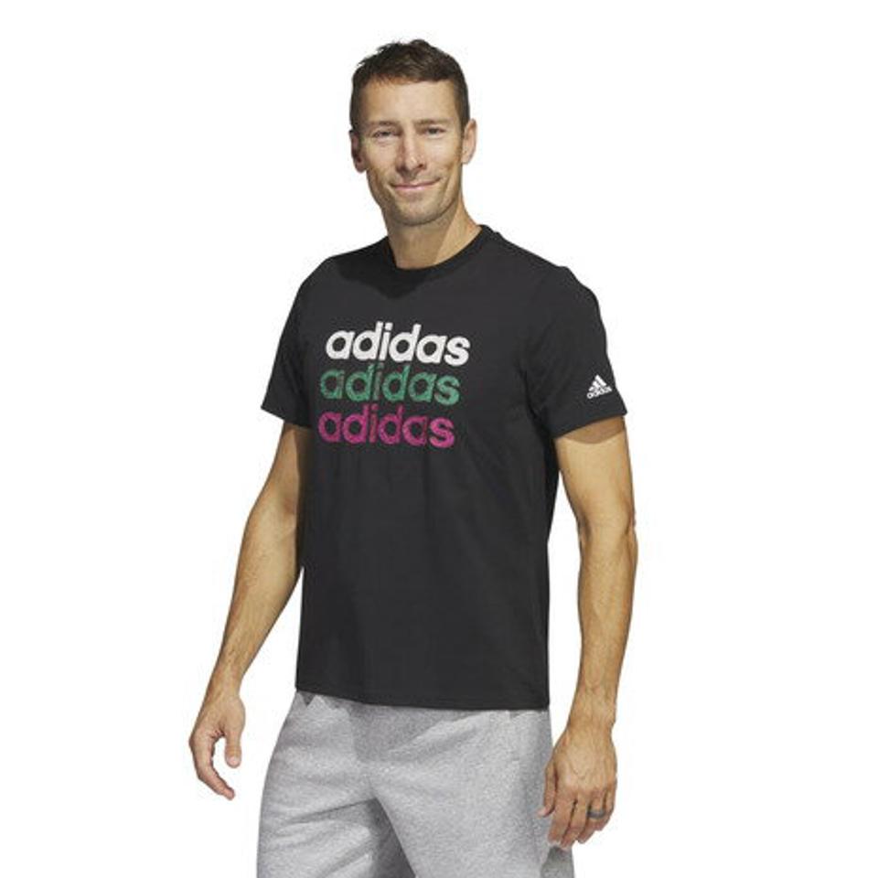 【ポイント10倍！9/11 1:59まで】アディダス（adidas）（メンズ）半袖Tシャツ メンズ マルチリニア グラフィック ECE26-HS2523