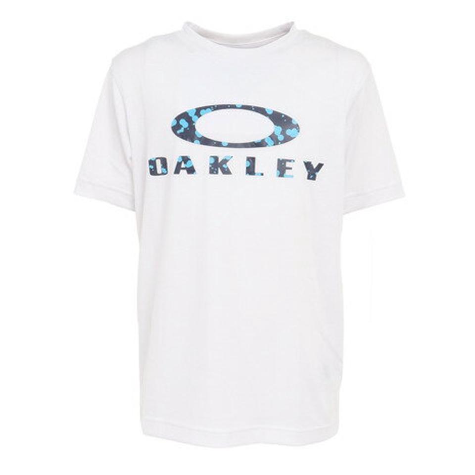 オークリー（OAKLEY）（キッズ）半袖Tシャツ キッズ クイックドライ O BARK YTR FOA402446-100 半袖