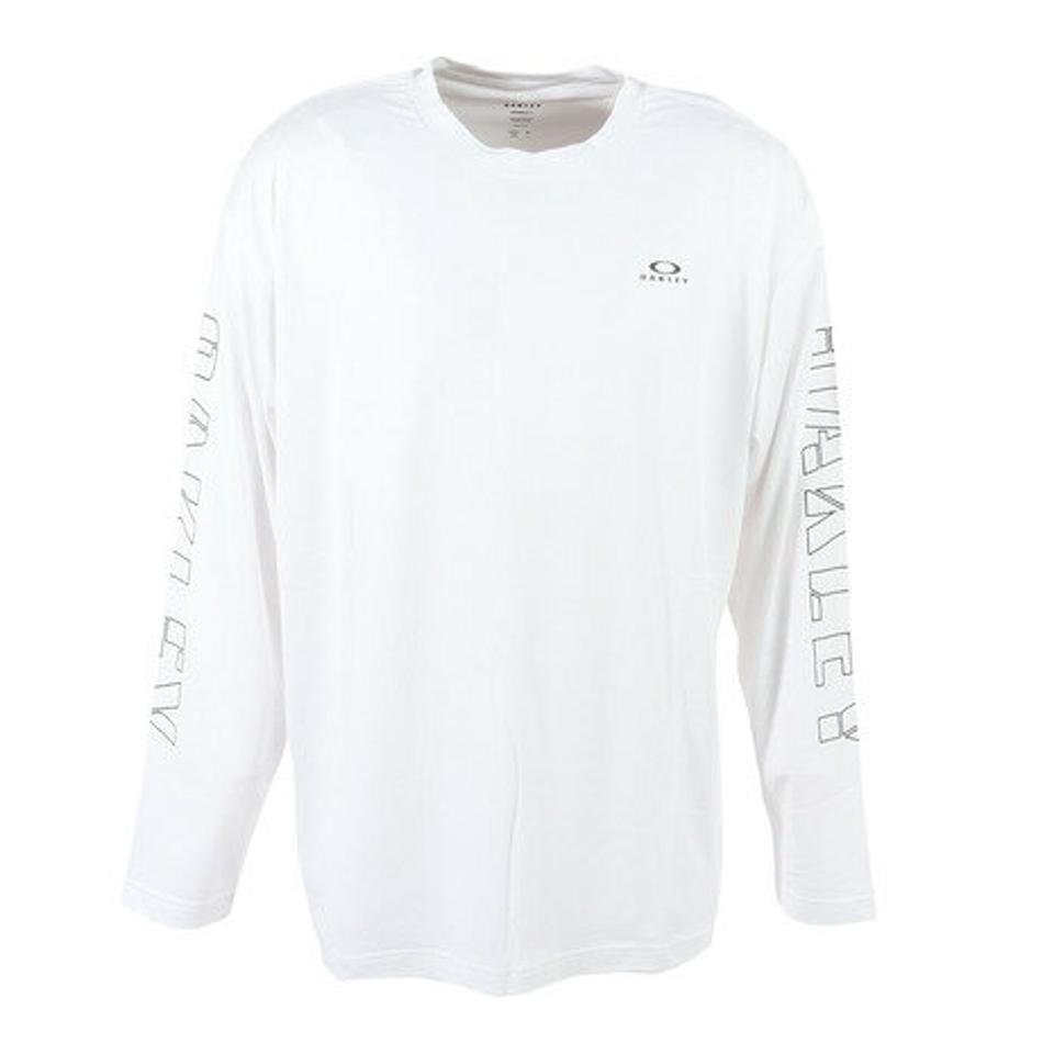 【9/10 24h限定 エントリー＆対象4店舗買い回りで最大P10倍！】オークリー（OAKLEY）（メンズ）Enhance Qd 長袖Tシャツ Evo 2.7 FOA405827-100