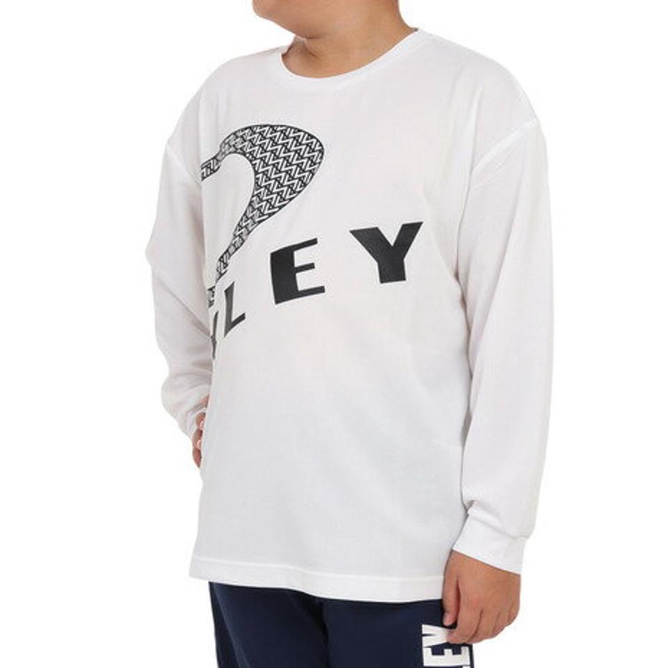 【9/10 24h限定 エントリー＆対象4店舗買い回りで最大P10倍！】オークリー（OAKLEY）（キッズ）長袖Tシャツ キッズ Enhance Strt Qd Ytr 6.0 FOA405772-100