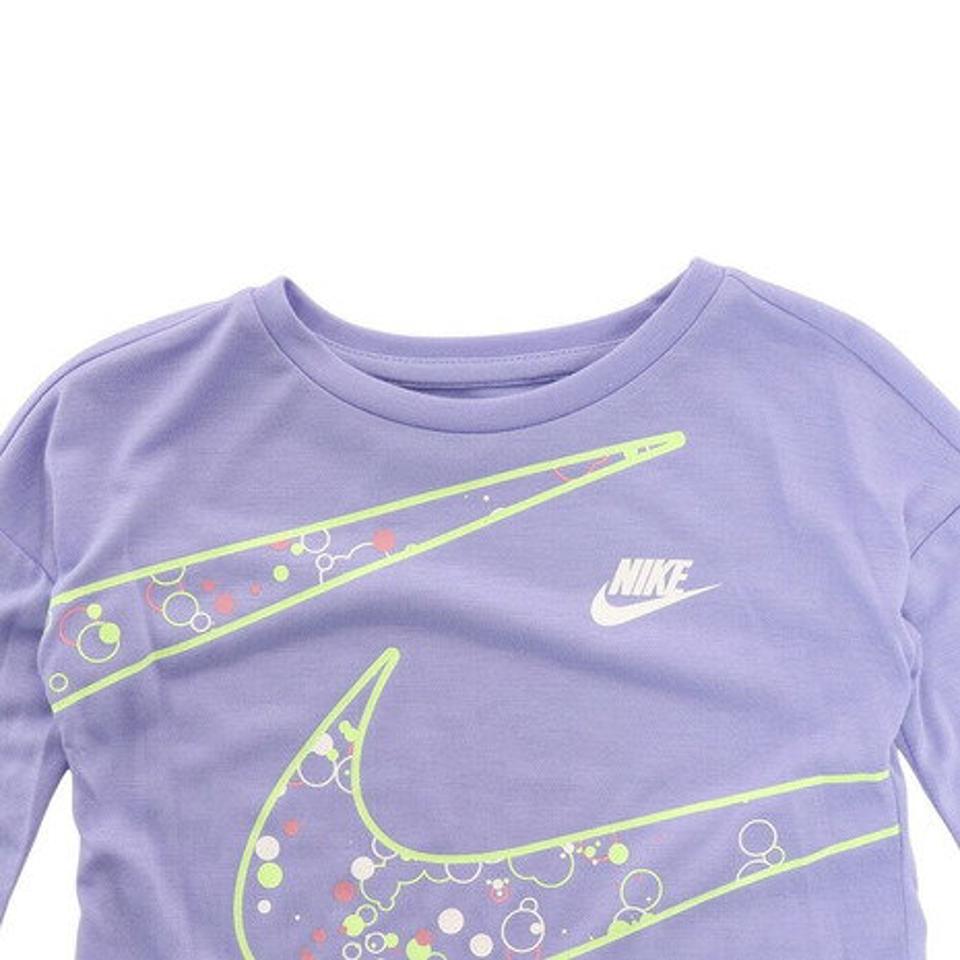 ナイキ（NIKE）（キッズ）ドリーム チェイサー グラフィック長袖Tシャツ 26J907-P3F ※要サイズ確認