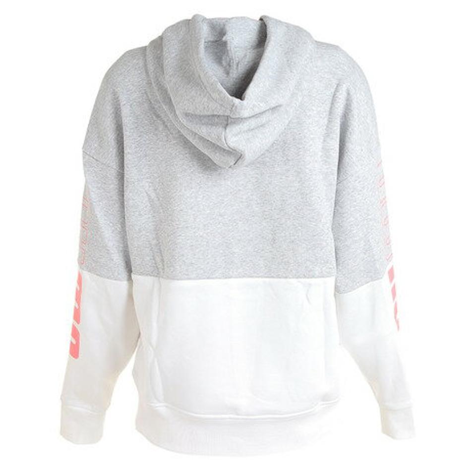 【1/25 24h限定 エントリー＆対象3店舗買い回りで最大P10倍！】プーマ（PUMA）（レディース）PUMA POWER カラーブロック フーディー 678408 04 LGRY
