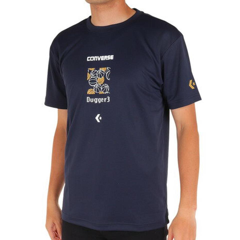コンバース（CONVERSE）（メンズ）バスケットボールウェア プリントTシャツ CB232363