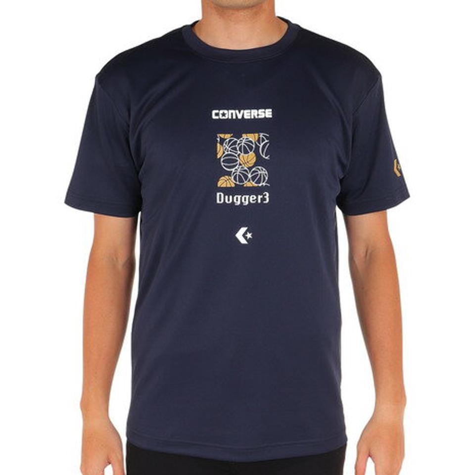 コンバース（CONVERSE）（メンズ）バスケットボールウェア プリントTシャツ CB232363
