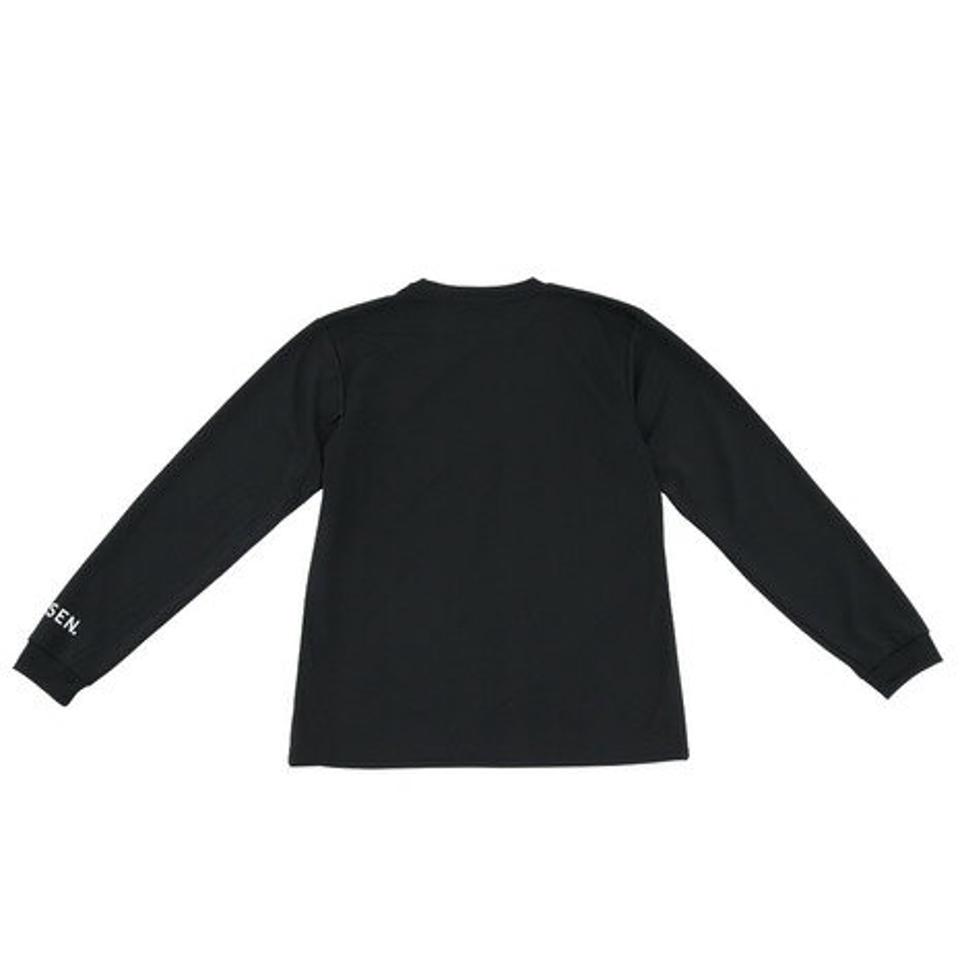 【10%OFFクーポン対象！1/18まで】ゴーセン（GOSEN）（メンズ、レディース）テニスウェア ぽちゃネコ 長袖Tシャツ J23P0839