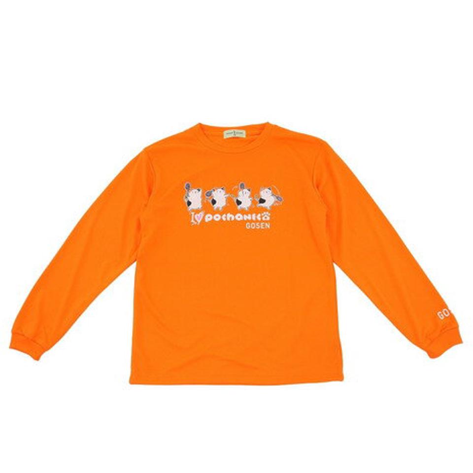 ゴーセン（GOSEN）（メンズ、レディース）テニスウェア ぽちゃネコ 長袖Tシャツ J23P0821