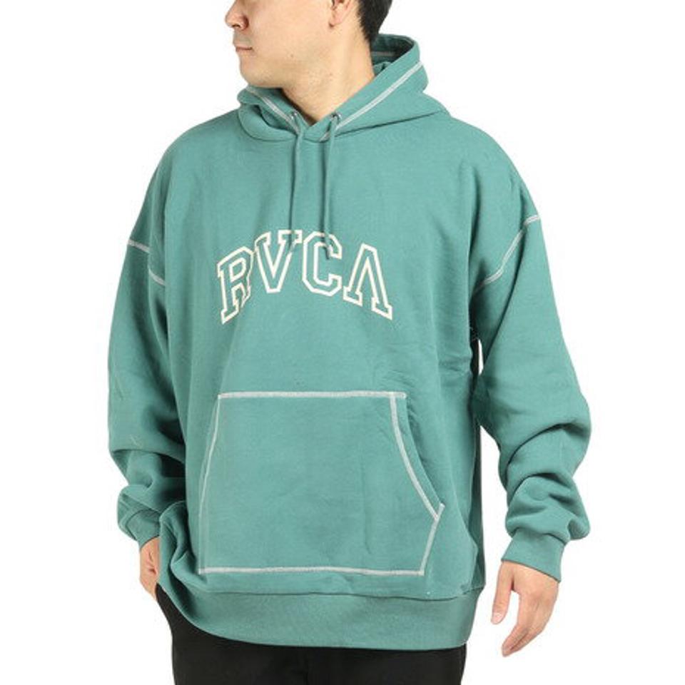 【9/10 24h限定 エントリー＆対象4店舗買い回りで最大P10倍！】ルーカ（RVCA）（メンズ）プルオーバー フード付き ARCHED HOODIE パーカー BC042044 BPG0
