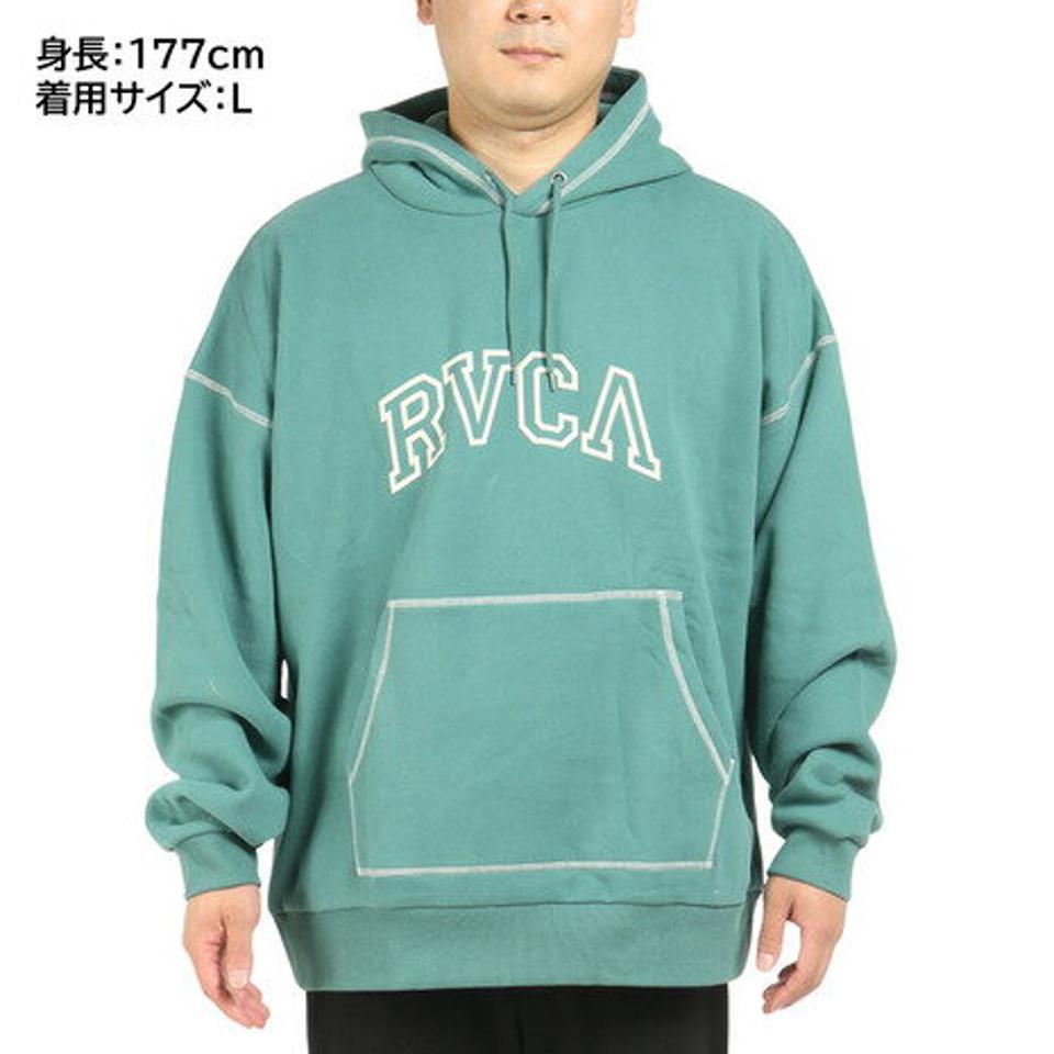 【9/10 24h限定 エントリー＆対象4店舗買い回りで最大P10倍！】ルーカ（RVCA）（メンズ）プルオーバー フード付き ARCHED HOODIE パーカー BC042044 BPG0