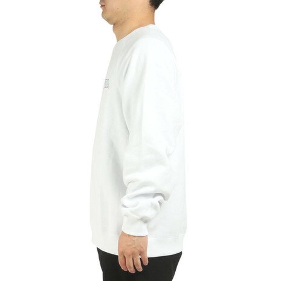 ルーカ（RVCA）（メンズ）トレーナー メンズ HAMPTON CREW プルオーバー BC042038 WHT