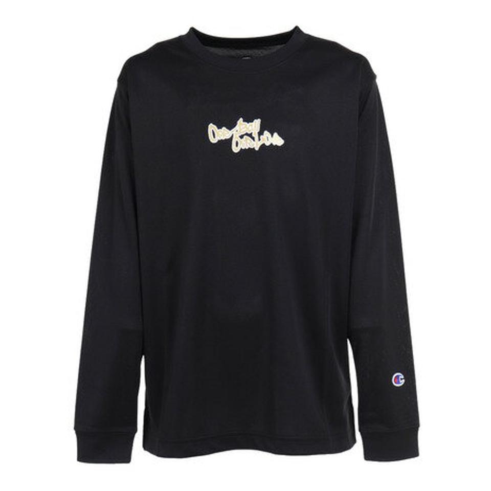 チャンピオン（CHAMPION）（キッズ）バスケットボールウェア ミニ ロングスリーブTシャツ CK-YB415