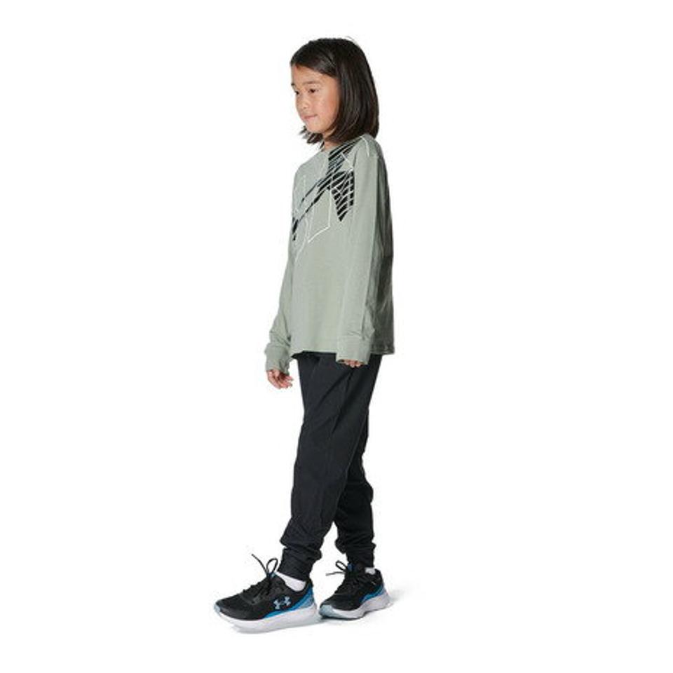 アンダーアーマー（UNDER ARMOUR）（キッズ）長袖Tシャツ キッズ スーパー ビッグロゴ 1381168