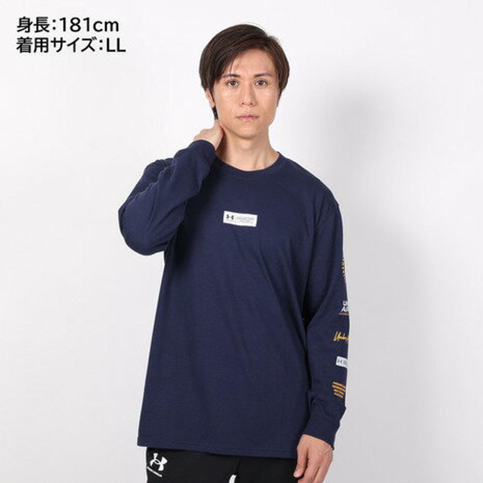 【3/10 24h限定 エントリー＆対象3店舗以上買い回りで最大P10倍！】アンダーアーマー（UNDER ARMOUR）（メンズ）長袖Tシャツ メンズ ヘビーウエイト グラフィック 1381360 410