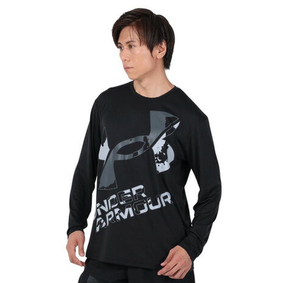 【4/15 24h限定 エントリー＆対象3店舗以上買い回りで最大P10倍！】アンダーアーマー（UNDER ARMOUR）（メンズ）長袖Tシャツ メンズ テック エクストララージ ロゴ 1381357