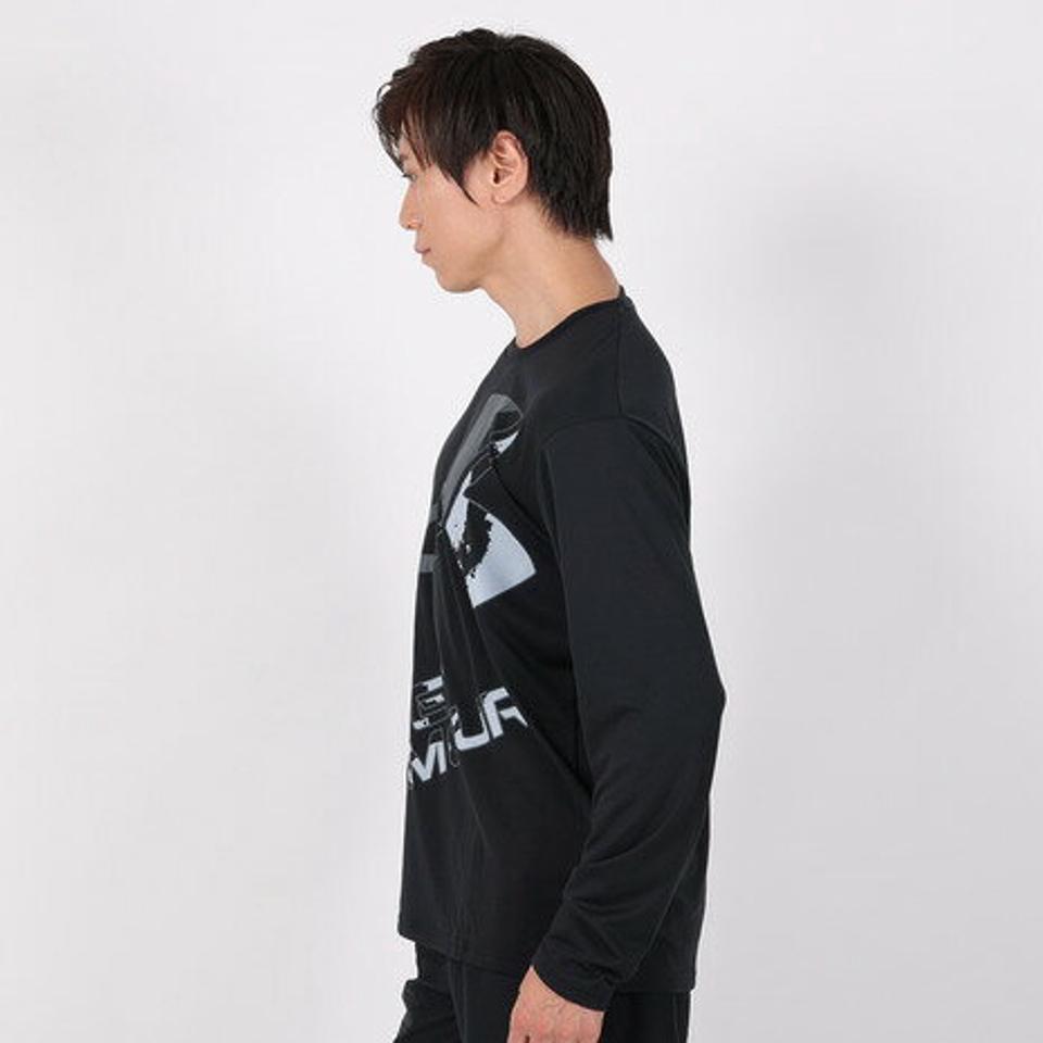 【4/15 24h限定 エントリー＆対象3店舗以上買い回りで最大P10倍！】アンダーアーマー（UNDER ARMOUR）（メンズ）長袖Tシャツ メンズ テック エクストララージ ロゴ 1381357