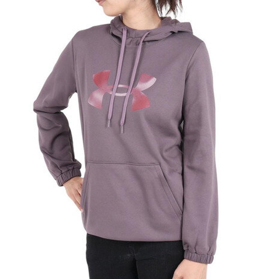 アンダーアーマー（UNDER ARMOUR）（レディース）パーカー レディース アーマーフリース ビッグロゴ 1381242 057