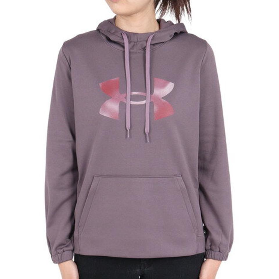 アンダーアーマー（UNDER ARMOUR）（レディース）パーカー レディース アーマーフリース ビッグロゴ 1381242 057