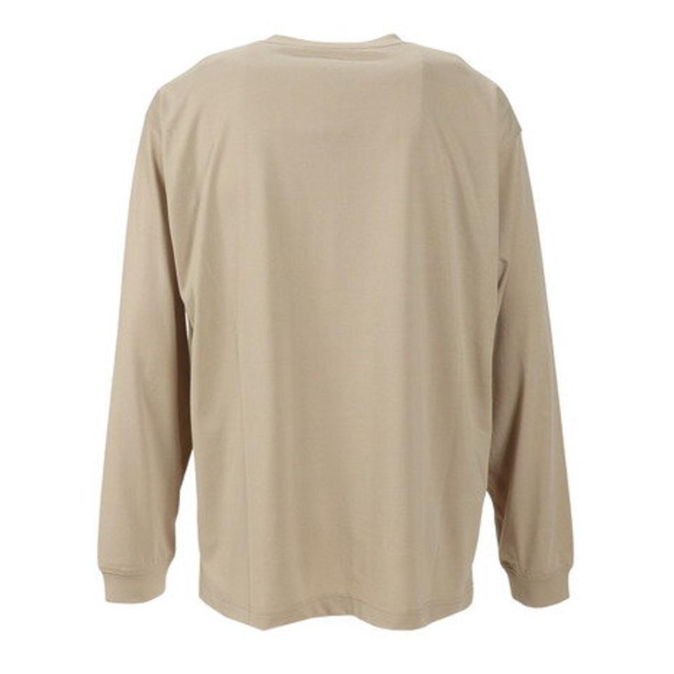 ジャックウルフスキン（JackWolfskin）（メンズ）長袖Tシャツ ロンT JP PAW IN ポケット長袖Tシャツ 5030821-5154 ベージュ