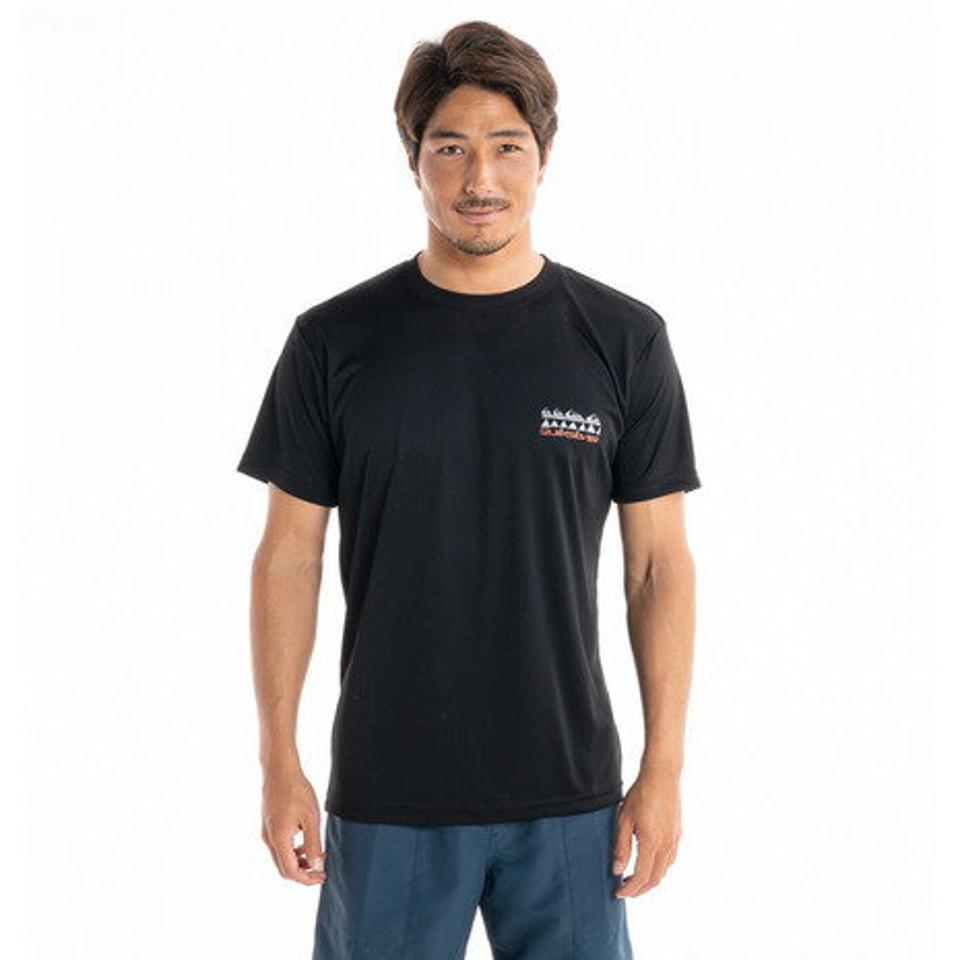 クイックシルバー（Quiksilver）（メンズ）ラッシュガード 半袖 Tシャツ UVカット UPF50+ 水陸両用 QUIK SPRAY SS QLY231012