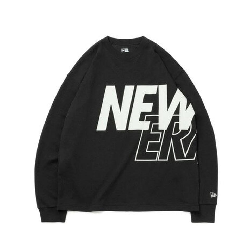 【15%OFFクーポン対象！2/15まで】ニューエラ（NEW ERA）（メンズ）長袖Tシャツ メンズ オーバーサイズド Front & Back Logo 13755368