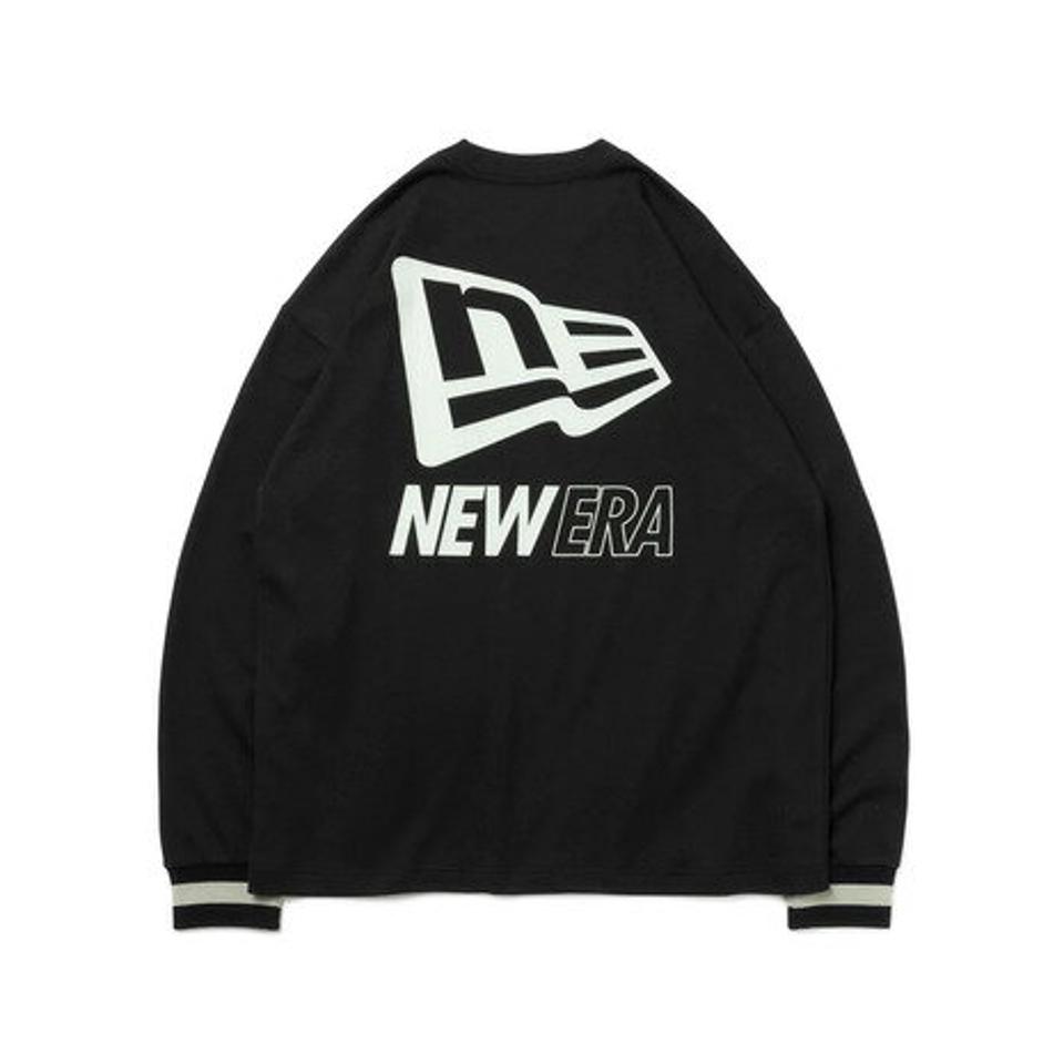 ニューエラ（NEW ERA）（メンズ）長袖Tシャツ メンズ オーバーサイズド パフォーマンス Big Flag Log 13755366