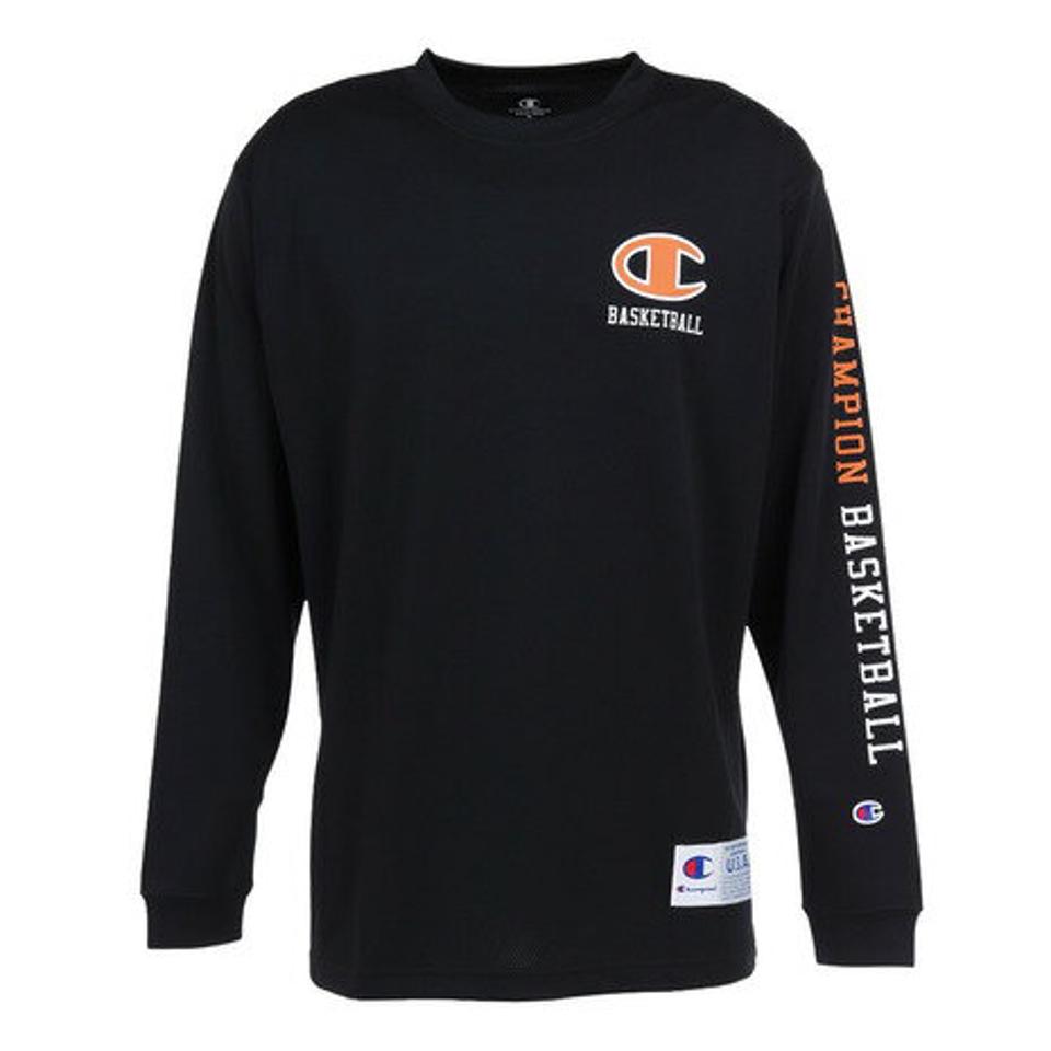 チャンピオン（CHAMPION）（メンズ）バスケットボールウェア ロングスリーブTシャツ C3-YB455 090