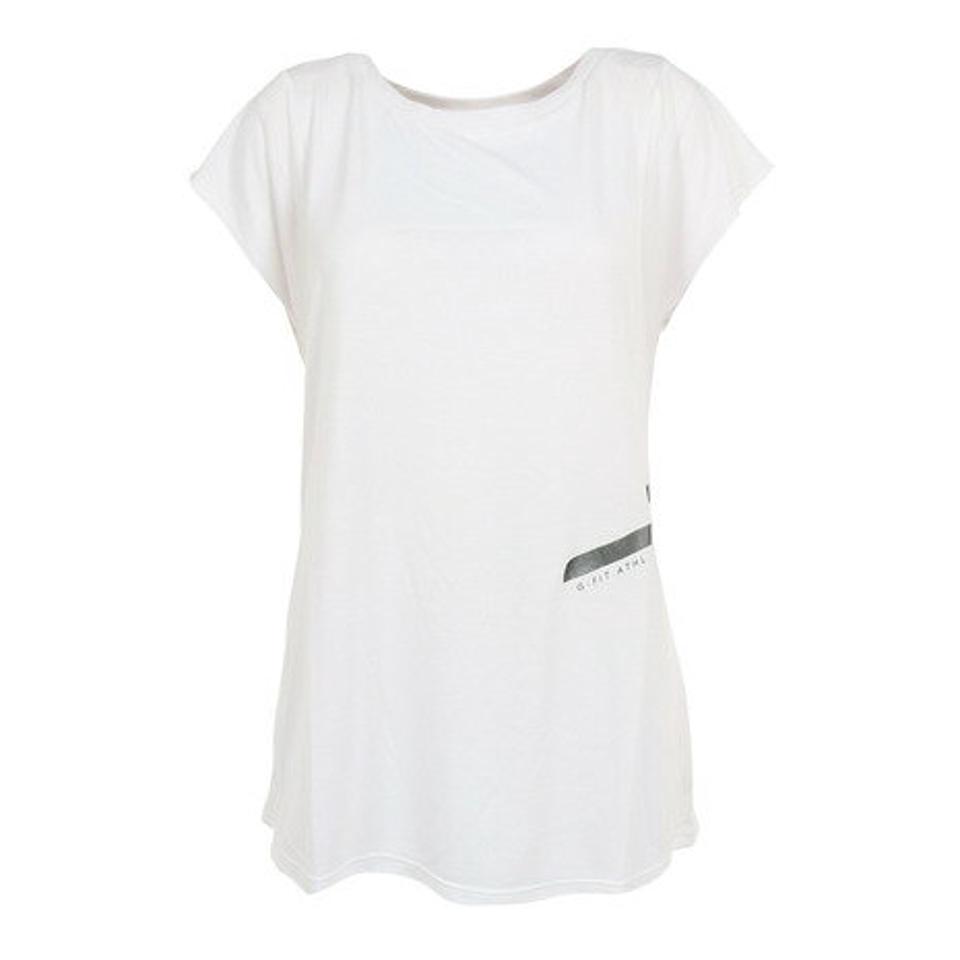 ジーフィット（G-FIT）（レディース）Tシャツ レディース フレンチスリーブトップ GA-C651TS W