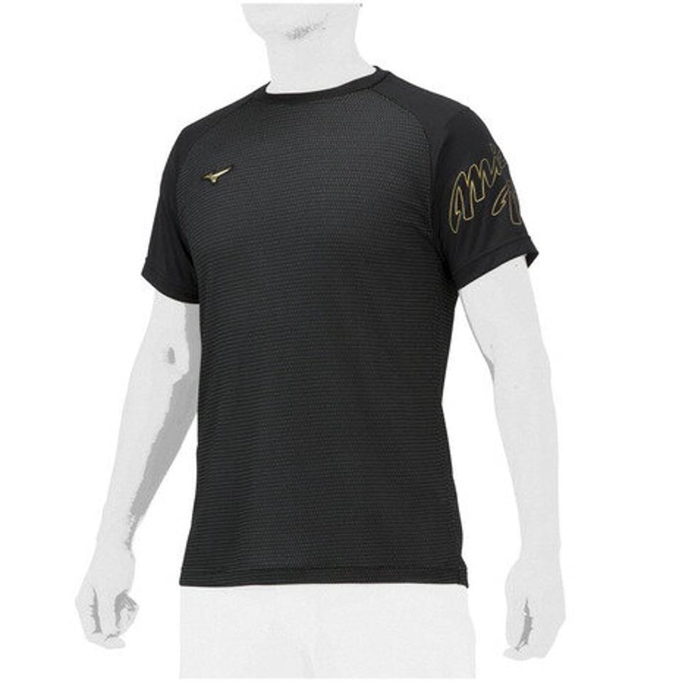 ミズノ（MIZUNO）（メンズ）野球ウェア ミズノプロ ドライエアロフローKUGEKI ICE Tシャツ 12JAAT8009