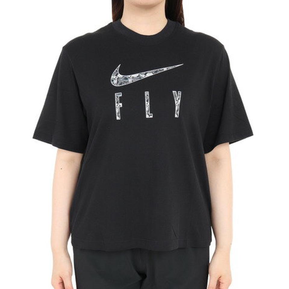 ナイキ（NIKE）（レディース）半袖Tシャツ レディース ドライフィット スウッシュ フライ ボクシー FN1221-010