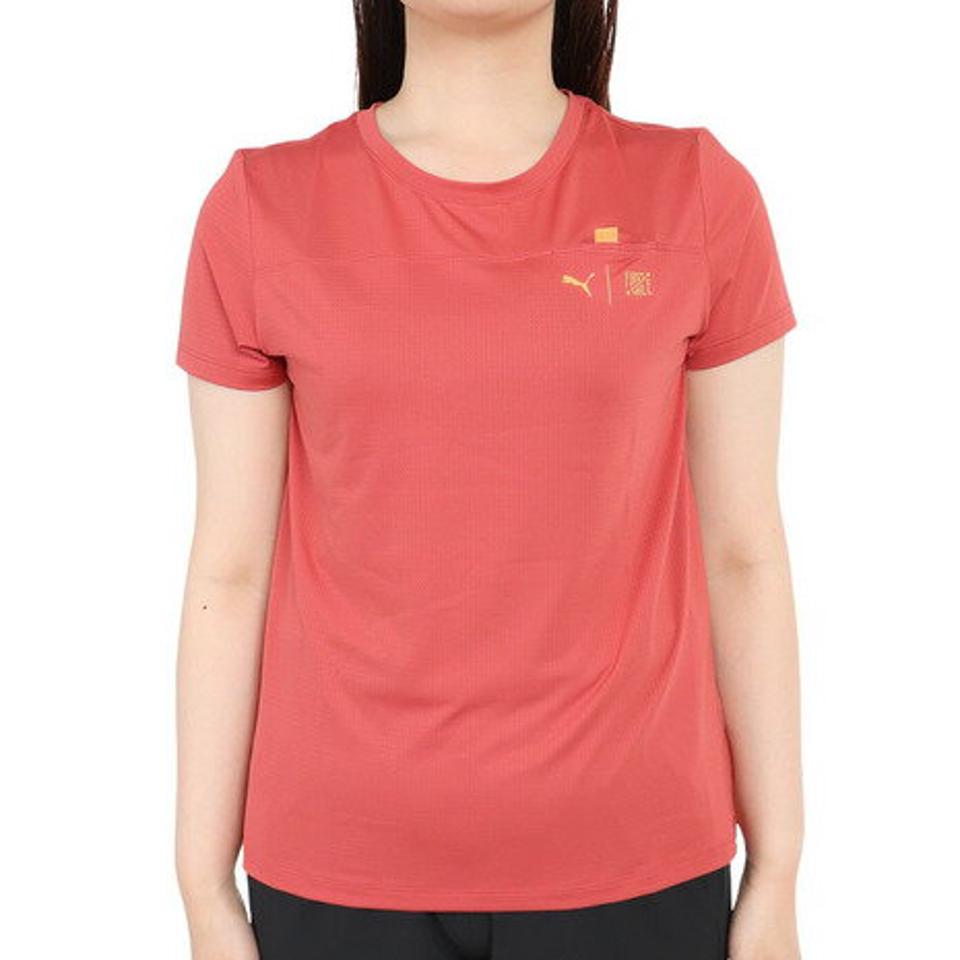 【20％OFFクーポン対象！9/21まで】プーマ（PUMA）（レディース）FIRST MILE Tシャツ 524504 21 RED