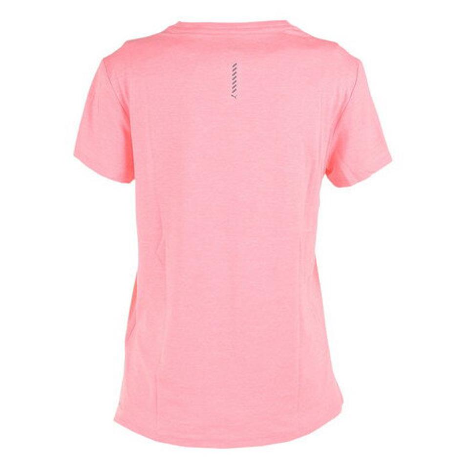 プーマ（PUMA）（レディース）半袖Tシャツ レディース RUN FAVORITE ヘザー 523693