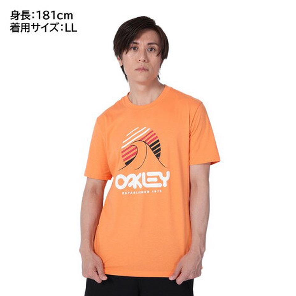 オークリー（OAKLEY）（メンズ）Tシャツ One Wave B1B FOA404436