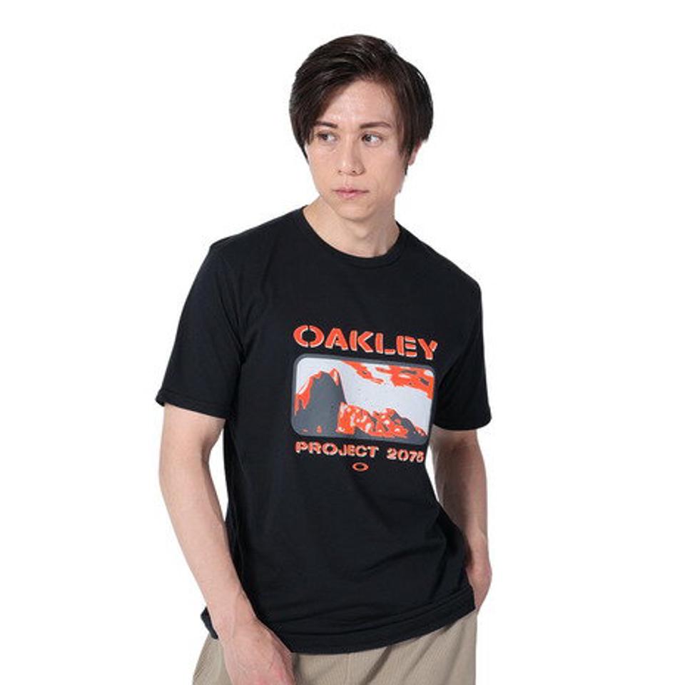 オークリー（OAKLEY）（メンズ）半袖Tシャツ メンズ マーズ FOA404382-02E