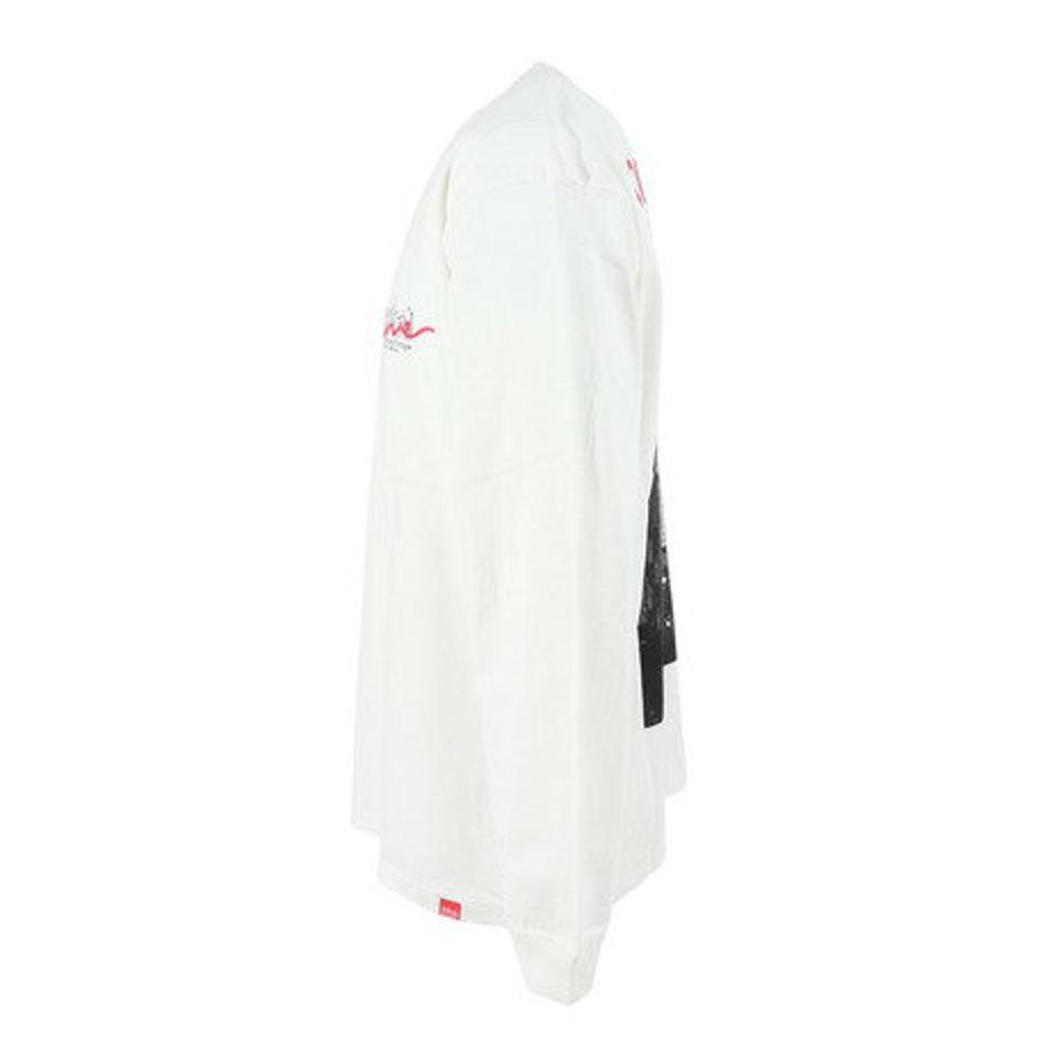 【15%OFFクーポン対象！2/1まで】マンハッタンポーテージ（ManhattanPortage）（メンズ）長袖プリントTシャツ 23FW-MP-M549 WHT