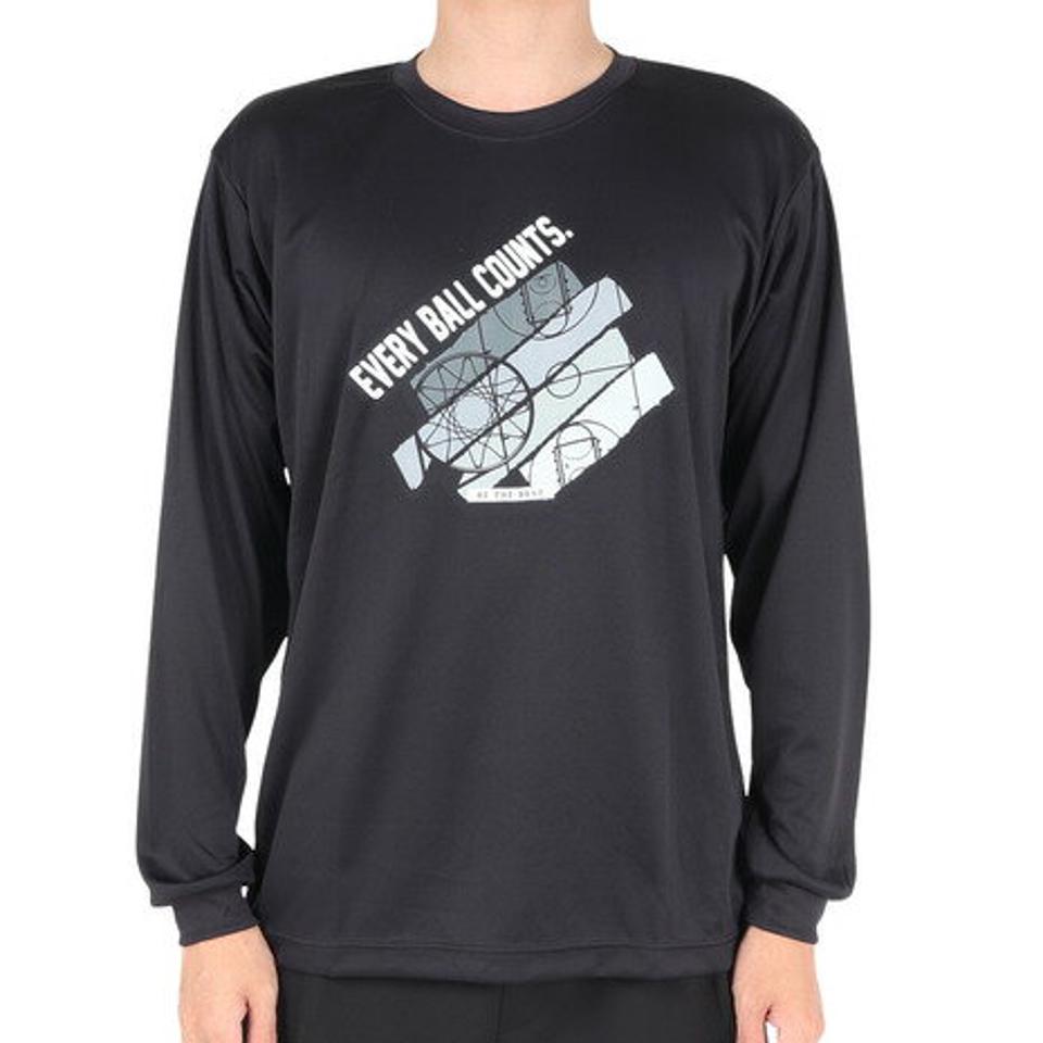 【3点10%OFFクーポン対象！10/12まで】エックスティーエス（XTS）（メンズ）バスケットボールウェア ドライプラス 長袖Tシャツ 751TS3ES0024BLK