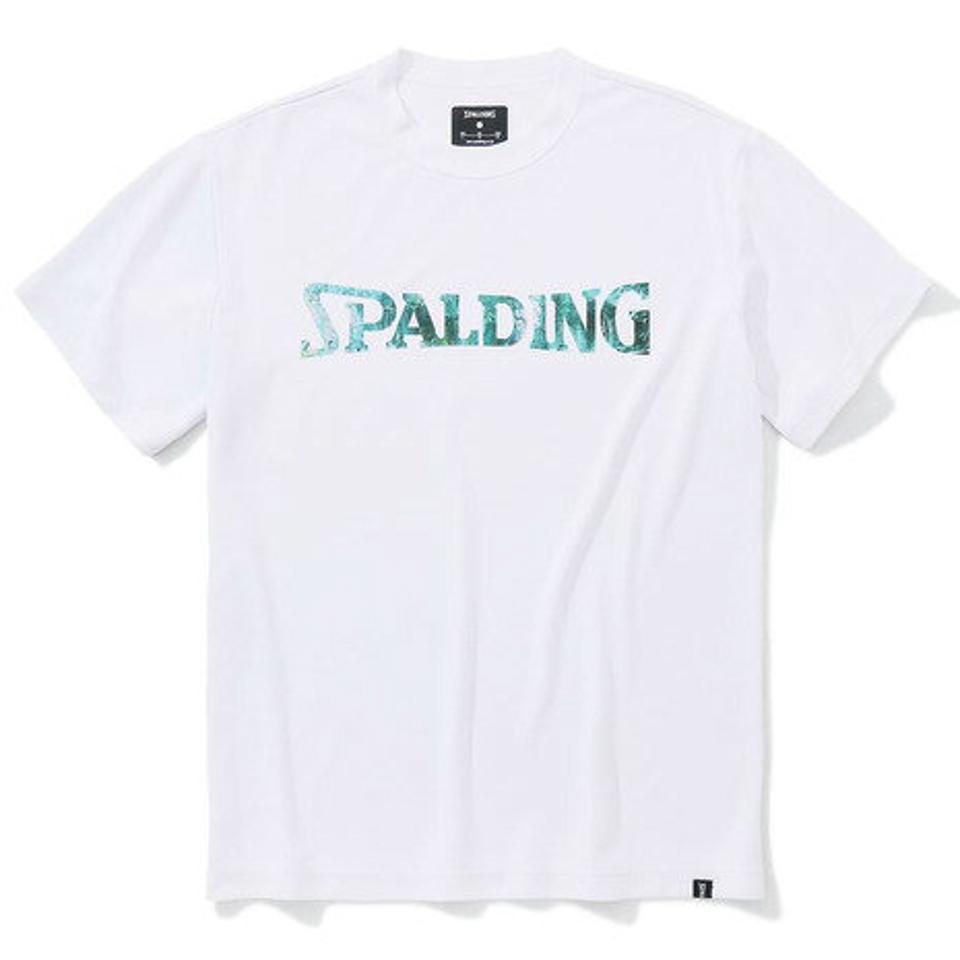 スポルディング（SPALDING）（メンズ）バスケットボールウェア Tシャツ ウォールペイント ロゴ SMT23114