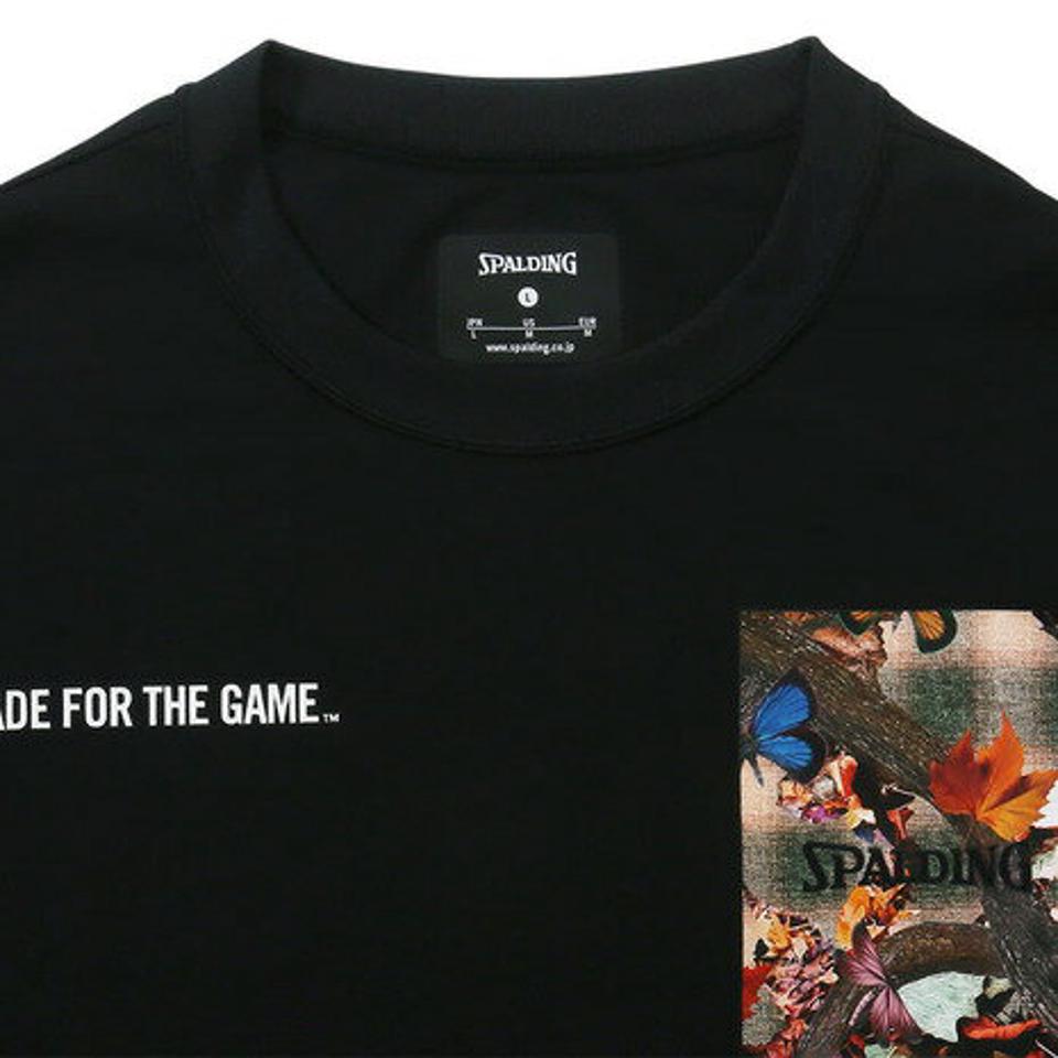 【20%OFFクーポン対象！3/11 1:59まで】スポルディング（SPALDING）（メンズ）バスケットボールウェア ロングスリーブTシャツ バタフライ プレイド SMT23107