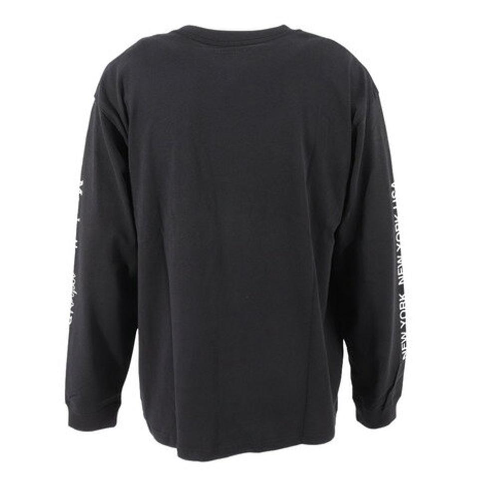 マンハッタンポーテージ（ManhattanPortage）（メンズ）長袖プリントTシャツ MP-M371 BLK