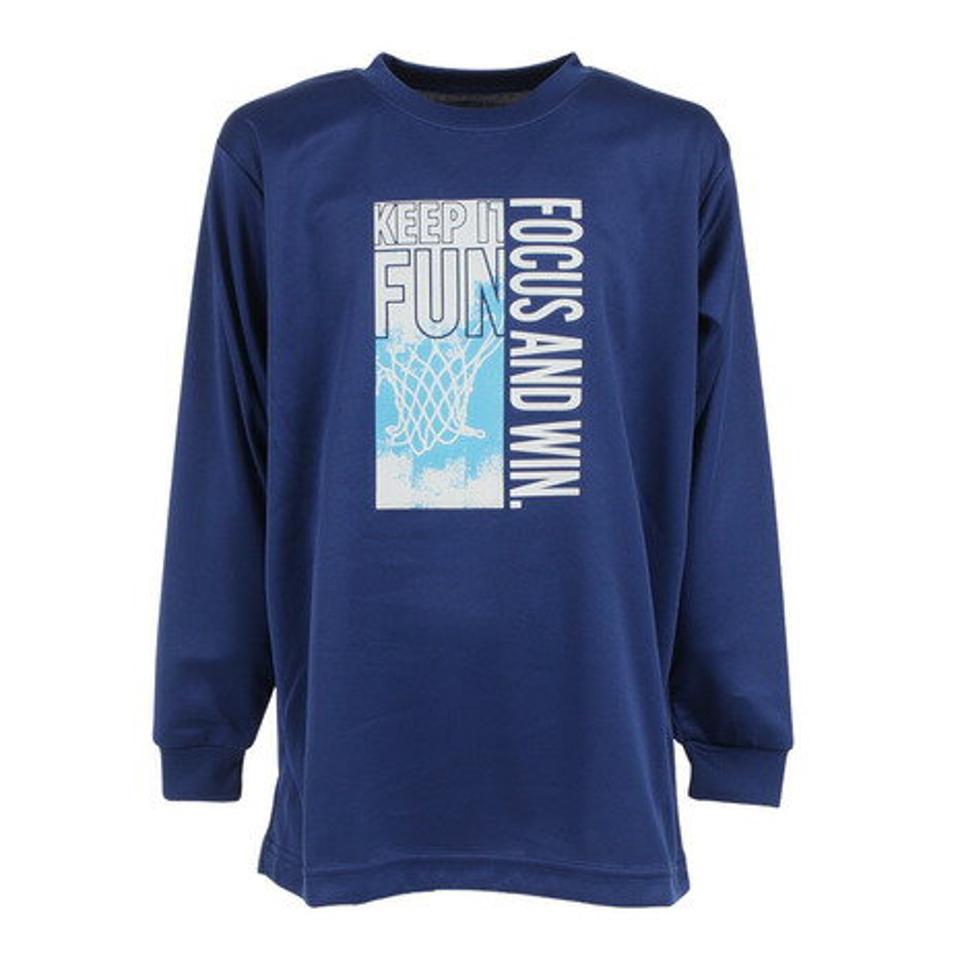 エックスティーエス（XTS）（キッズ）ジュニア バスケットボールウェア ドライプラス 長袖Tシャツ 751TS3ES0033